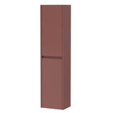 Modern Splash 350mm Smoked Red Wall Hung Tall Cabinet