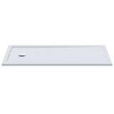 Modern Splash  1700 x 700mm White Slip Resistant Slimline Bath Replacement  Shower Tray