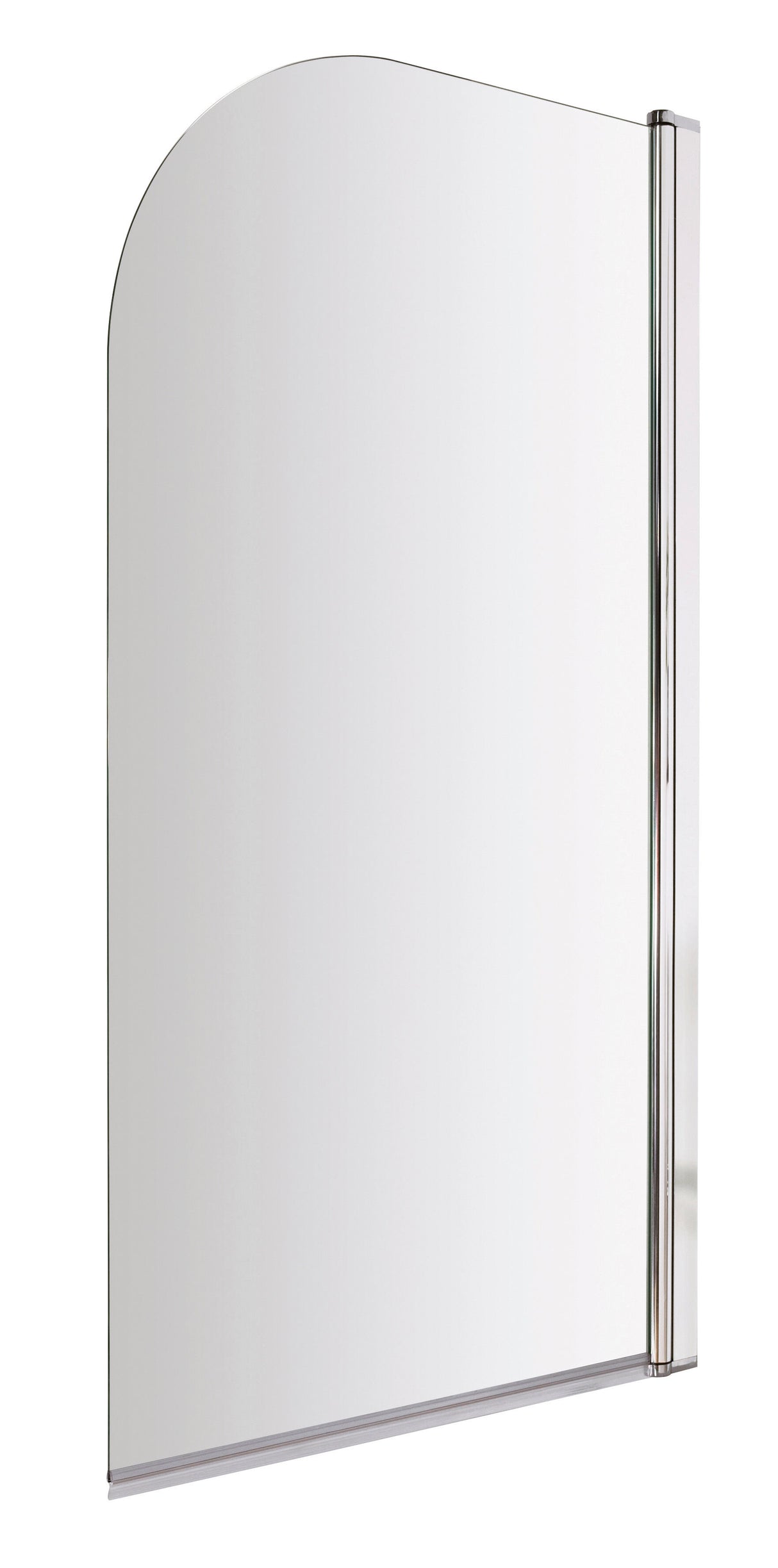 Modern Splash 800mm Chrome Bath Screen