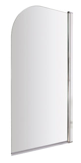 Modern Splash 800mm Chrome Bath Screen