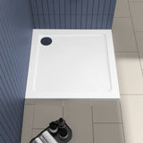 800 x 800mm White Slimline  Square  Shower Tray