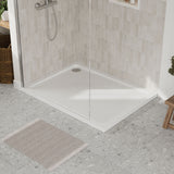 1200 x 900mm White Slimline Rectangular Shower Tray