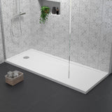 1700 x 700mm White Slimline Bath Replacement  Shower Tray