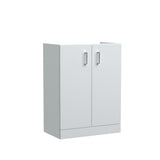Modern Splash Arno 600mm Gloss White 2 Door Vanity Unit
