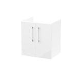Modern Splash Arno 500mm Gloss White 2 Door Wall Hung Vanity Unit