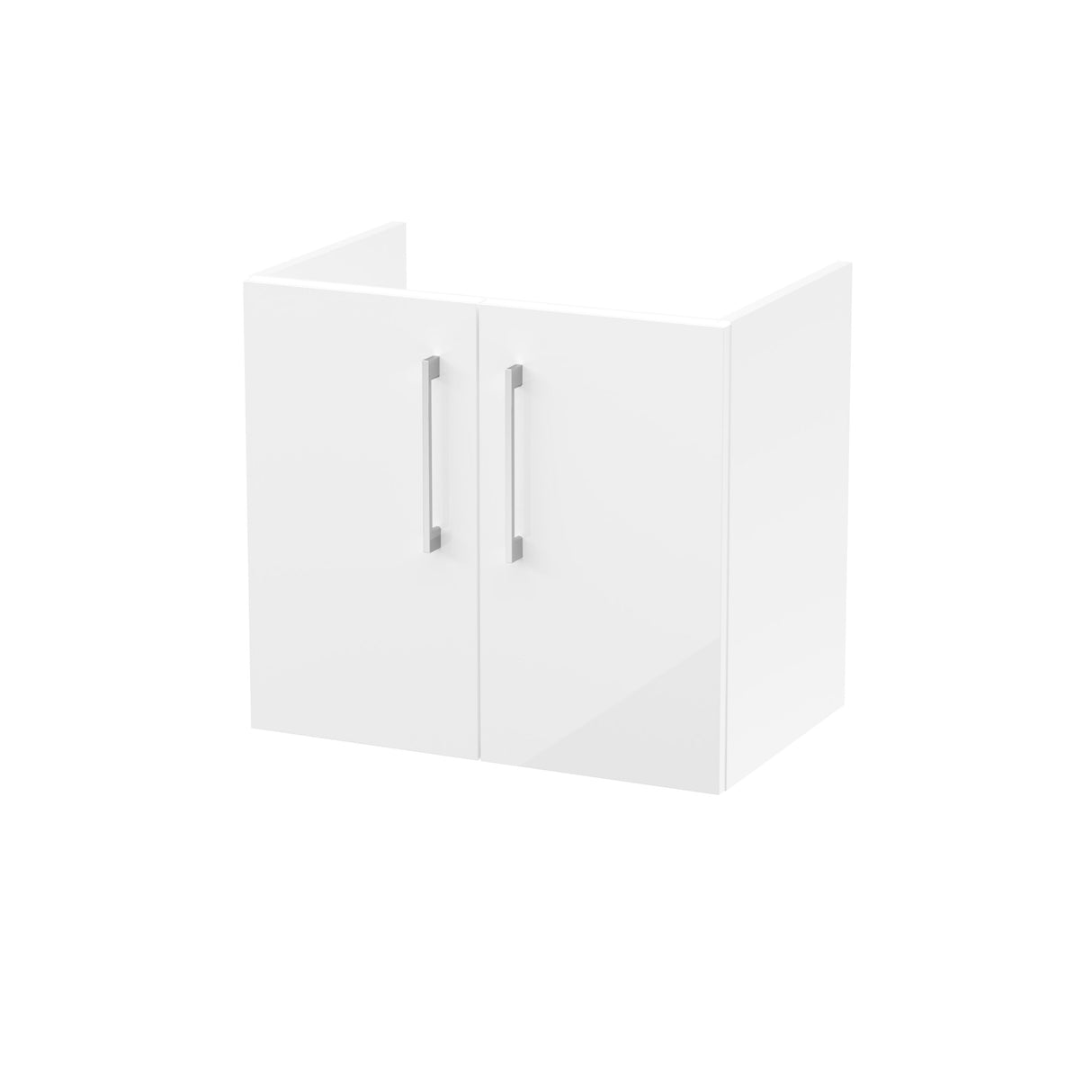 Modern Splash Arno 600mm Gloss White 2 Door Wall Hung Vanity Unit