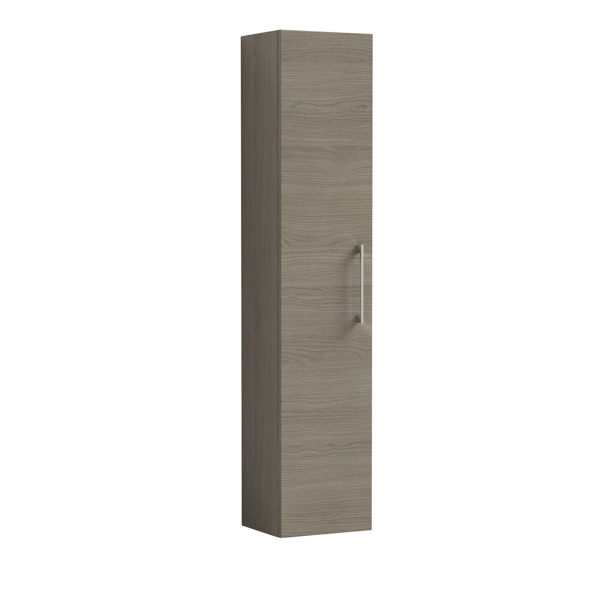 Modern Splash 300mm Solace Oak Wall Hung Tall Cabinet