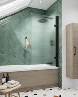 Modern Splash 300mm Solace Oak Wall Hung Tall Cabinet
