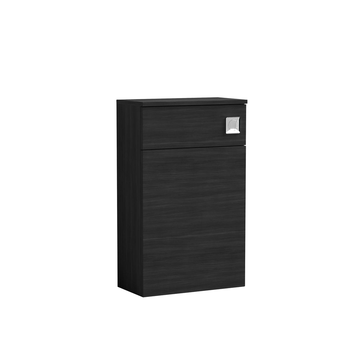 Modern Splash 500mm Charcoal Black Floor Standing Compact WC Unit