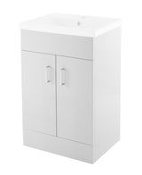 Modern Splash Eden 500mm White Floor Standing Vanity Unit