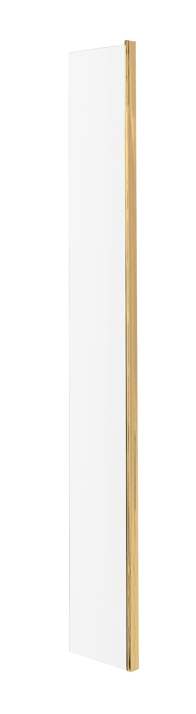 Modern Splash 250mm Brushed Brass Wetroom Panel