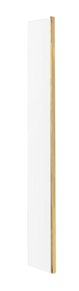 Modern Splash 250mm Brushed Brass Wetroom Panel