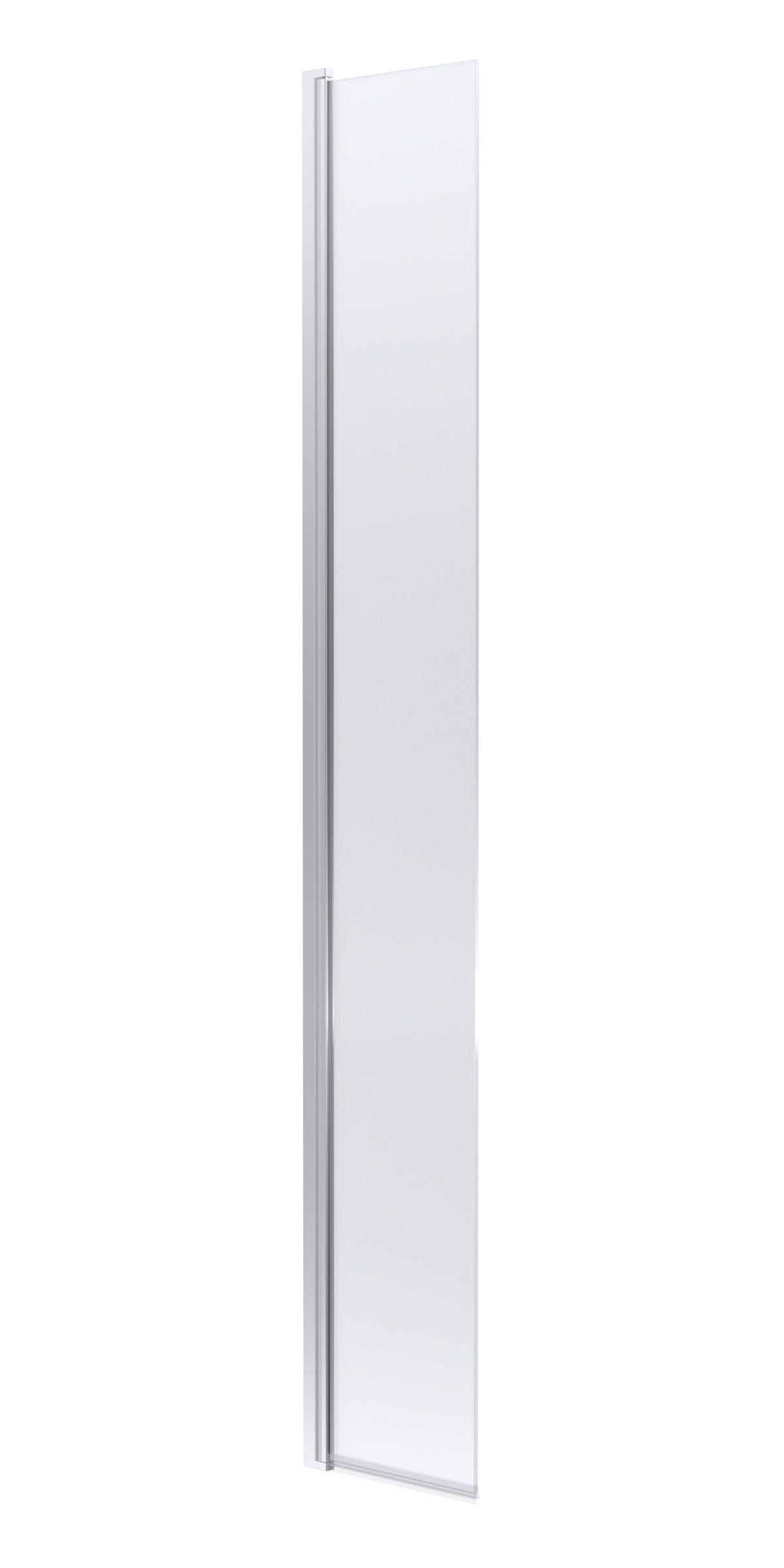 Modern Splash 300mm Chrome Concealed  Hinged Wetroom Screen With Support Bar