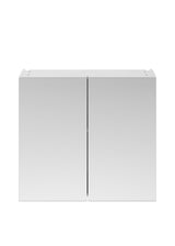 Modern Splash 800mm Gloss White Wall Hung Storage Unit