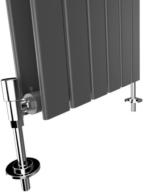 Modern Splash Flat Panel Anthracite Radiator Details
