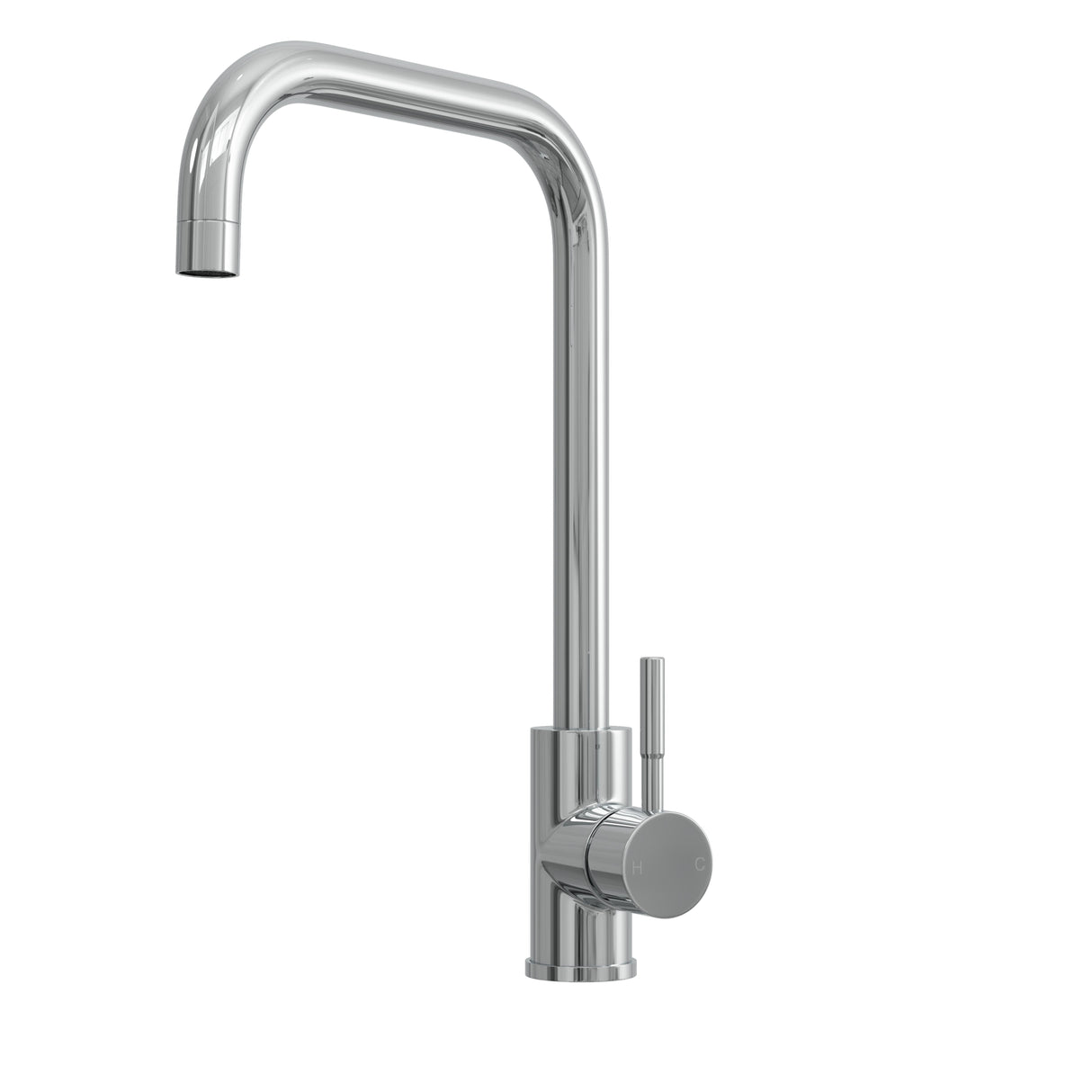 Top Fix Chrome Square Kitchen Tap