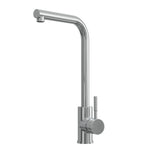 Modern Splash Top Fix Chrome L-Neck Kitchen Tap