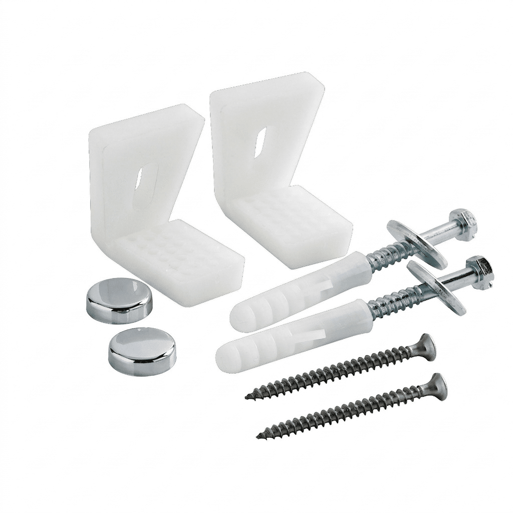 White Pan Fixing Kit