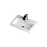 1 Tap Hole 500mm Polymarble Rectangular Basin
