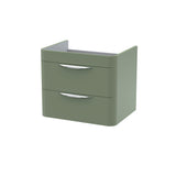 Modern Splash Parade 600mm Satin Green Wall Hung Vanity Unit