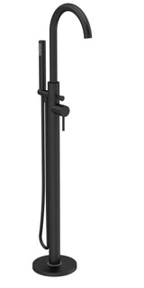 Modern Splash  Matt Black Floorstanding Bath Shower Mixer