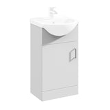 Modern Splash Mayford 450mm White Floor Standing Vanity Unit
