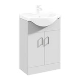 Modern Splash Mayford 550mm White Floor Standing Vanity Unit