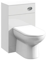 Modern Splash Mayford 500mm Slimline Gloss White Floor Standing WC Unit