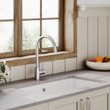 Modern Splash 762mm x 457mm Fireclay White Single Bowl Rectangular Inset Sink With Central Waste And Overflow