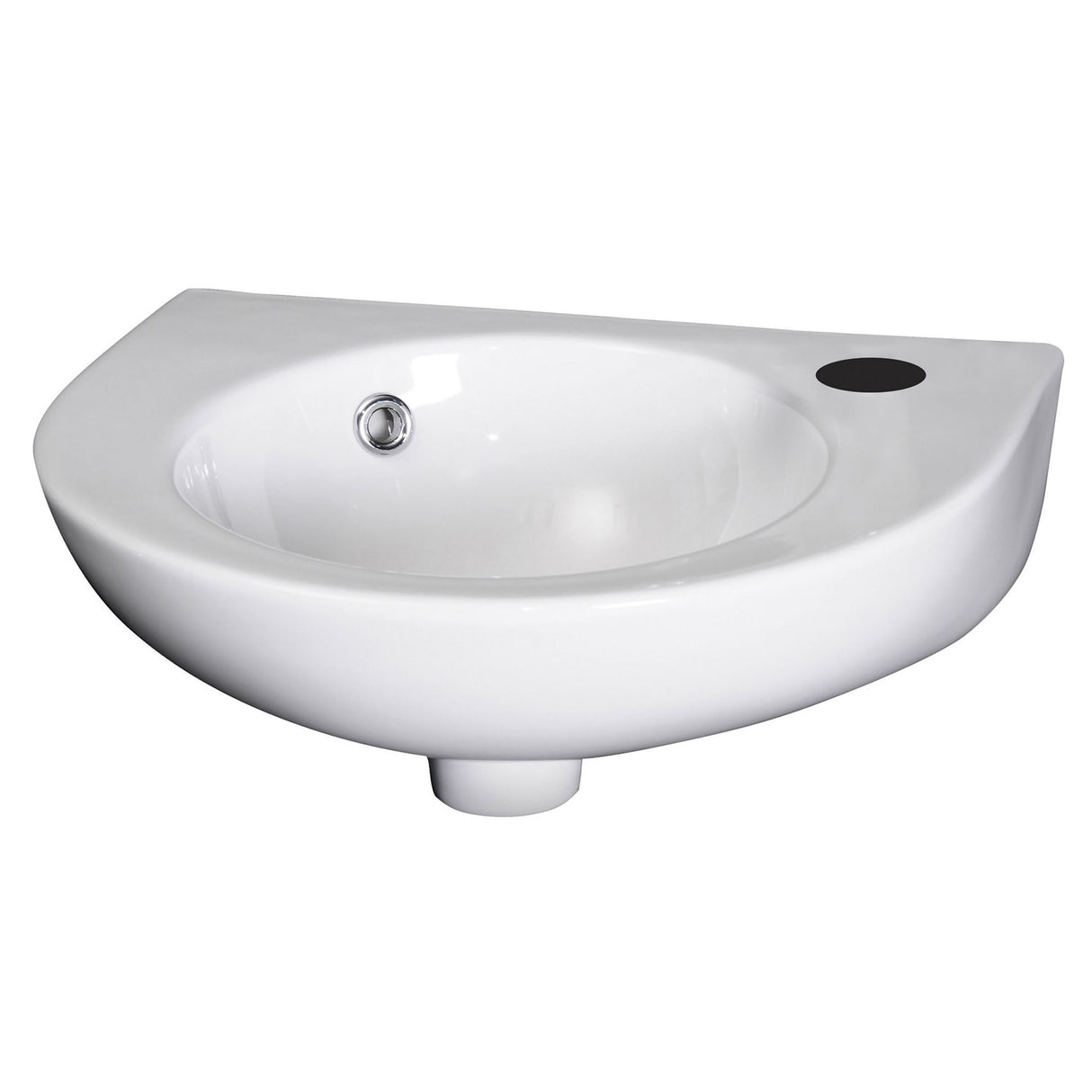 Modern Splash  Ramsay 1 Tap Hole 450mm Wall Hung Ceramic Basin