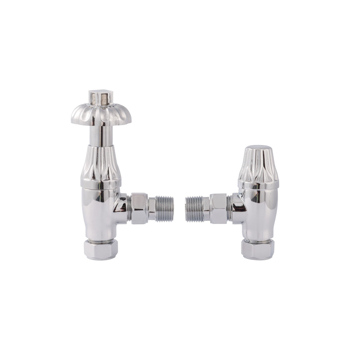 Chrome Thermostatic Radiator Valve Pack