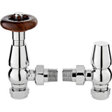 Camden Chrome Angled Thermostatic Radiator Valve