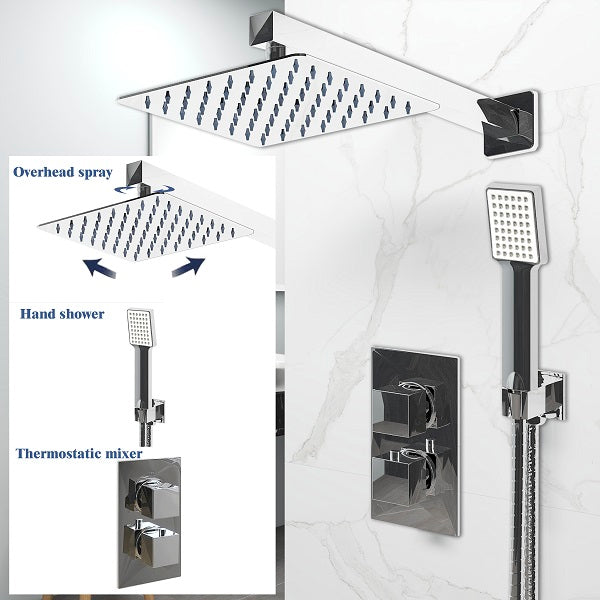 Modern Splash CONCEAL THERMOSTATIC SHOWER
