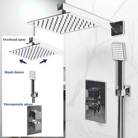 Modern Splash CONCEAL THERMOSTATIC SHOWER