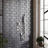 Modern Splash Chrome Concealed 1 Outlet  Thermostatic Shower Valve With Cartridge