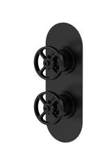 Modern Splash Matt Black Shower Valve