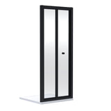 Modern Splash 900mm Matt Black Bi-fold Shower Door