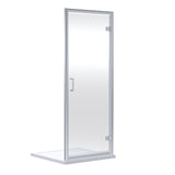 Modern Splash 760mm Chrome Hinged Shower Door