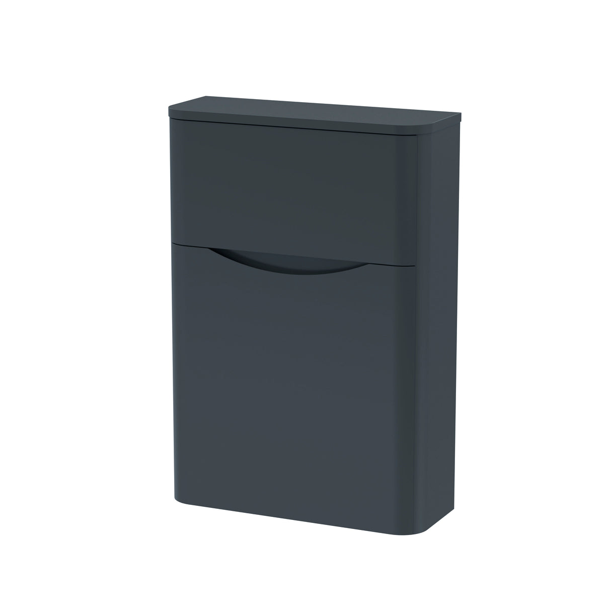 Modern Splash 550mm Soft Black Floor Standing WC Unit