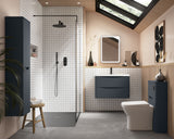 Modern Splash 550mm Soft Black Floor Standing WC Unit