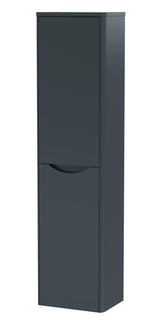 Modern Splash 356mm Soft Black Wall Hung Tall Cabinet