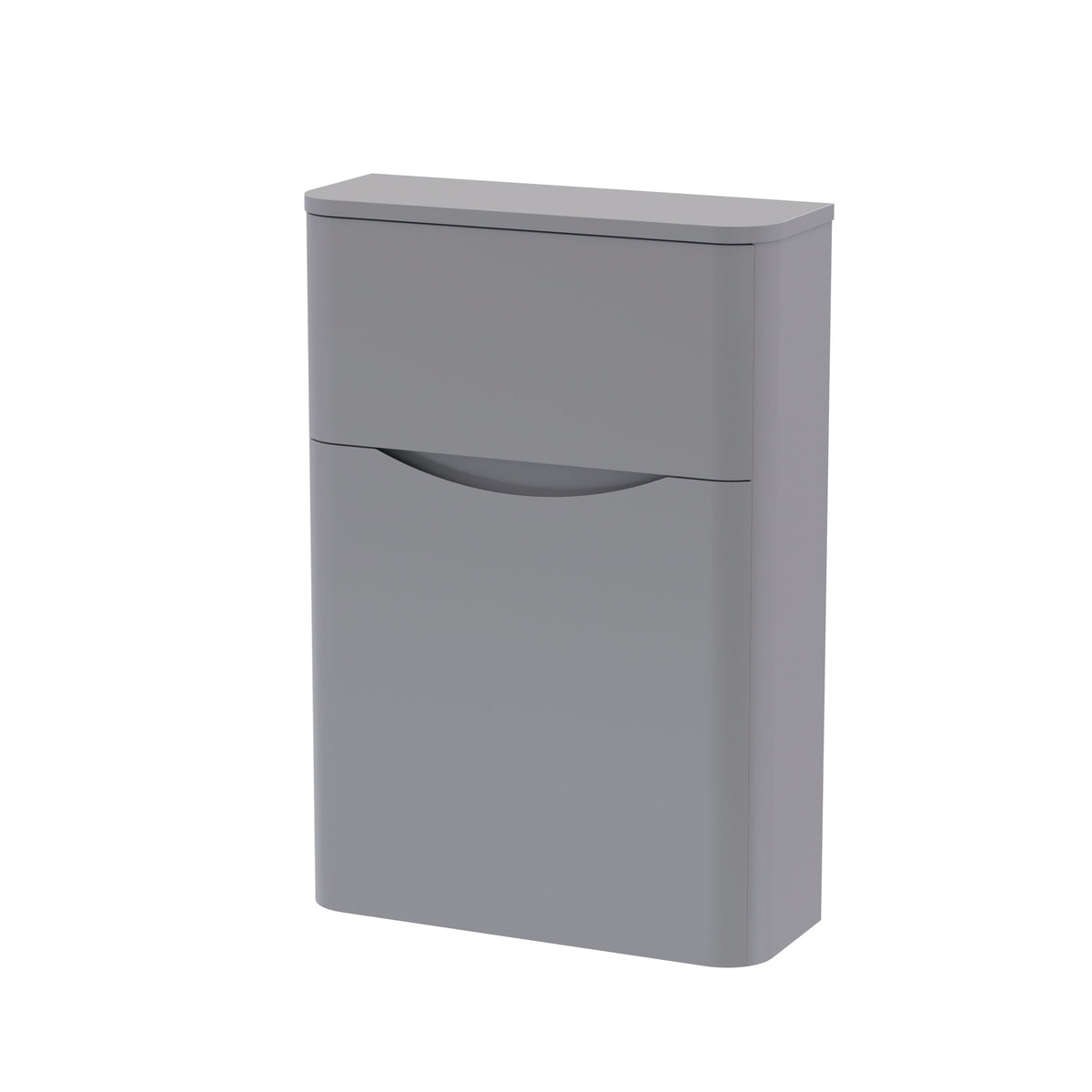 Modern Splash 550mm Satin Grey Floor Standing WC Unit