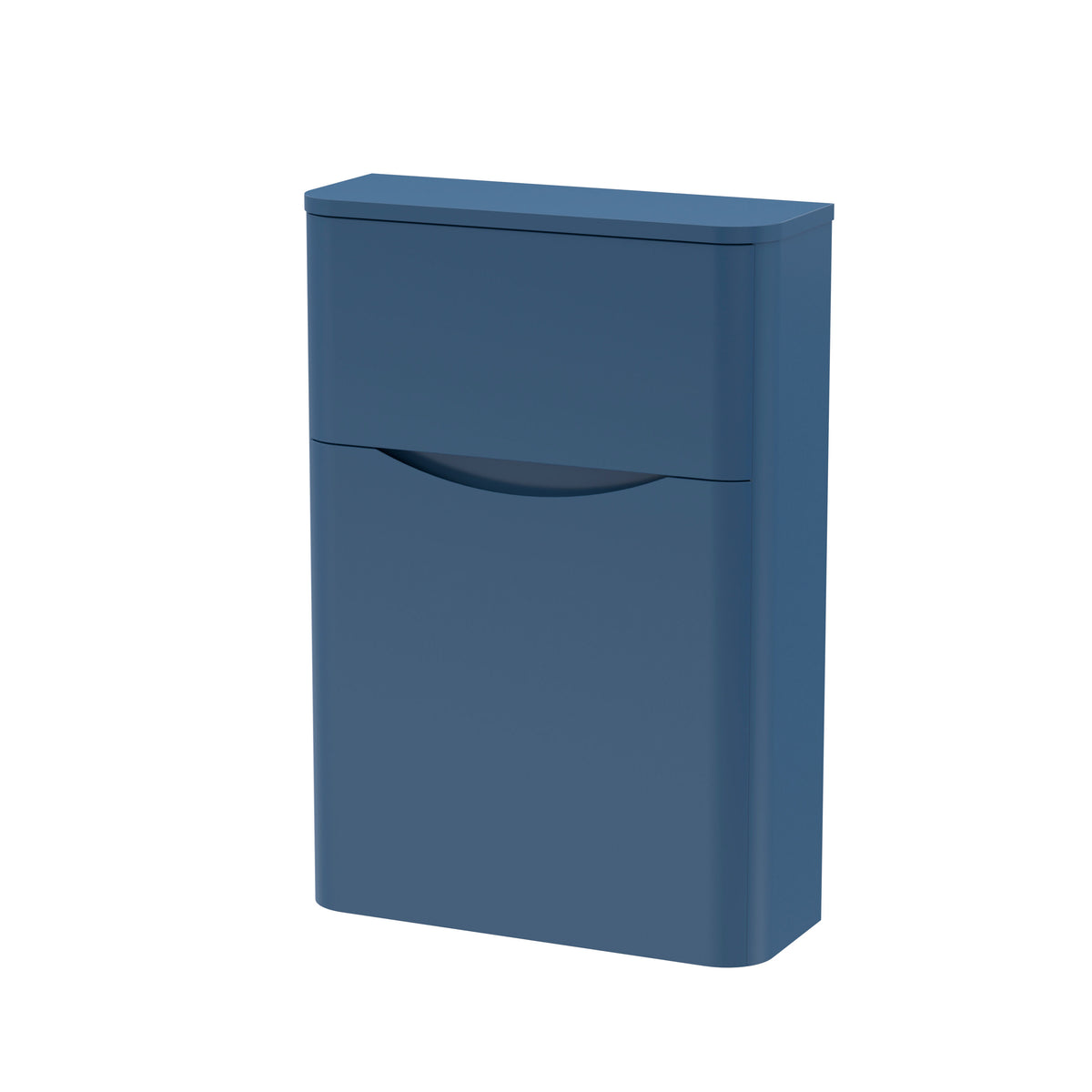 Modern Splash 550mm Satin Blue Floor Standing WC Unit