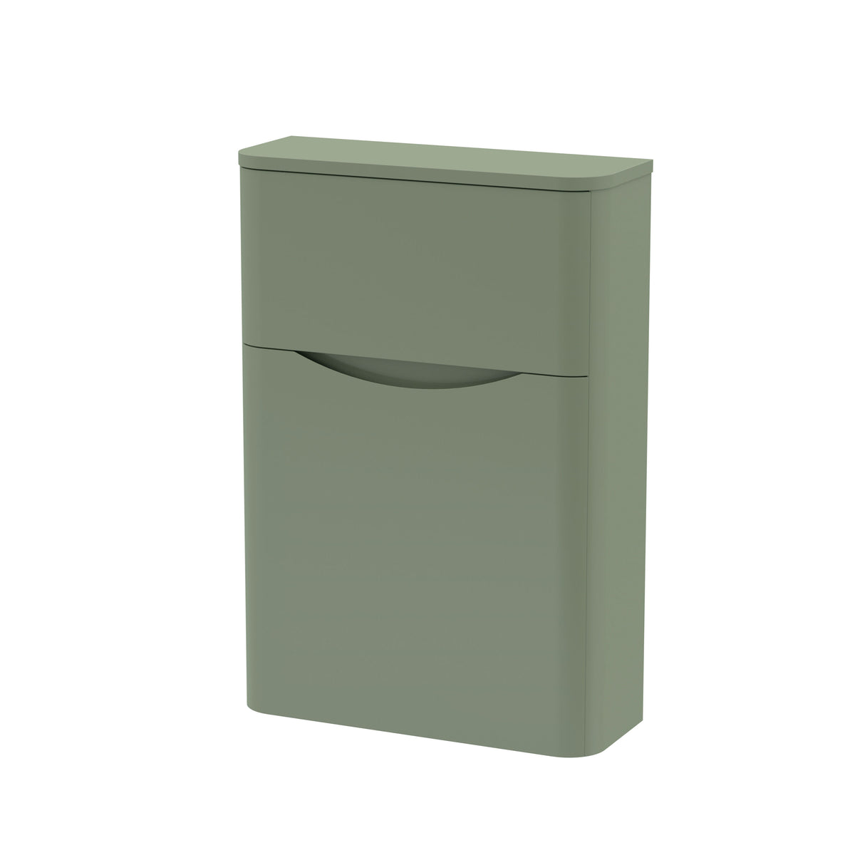 Modern Splash 550mm Satin Green Floor Standing WC Unit