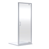 Modern Splash 1000mm Chrome Pivot Shower Door