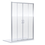 Modern Splash 1700mm Chrome Sliding Shower Door