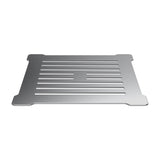 Chrome 90mm Round Fast Flow Shower Waste With Grid