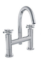 Hudson Reed Chrome Tec Crosshead Bath Filler