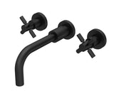 Hudson Reed Matt Black Tec Crosshead Basin Mixer