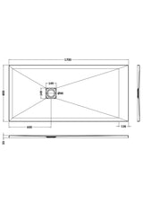 Shower Stone Tray Size